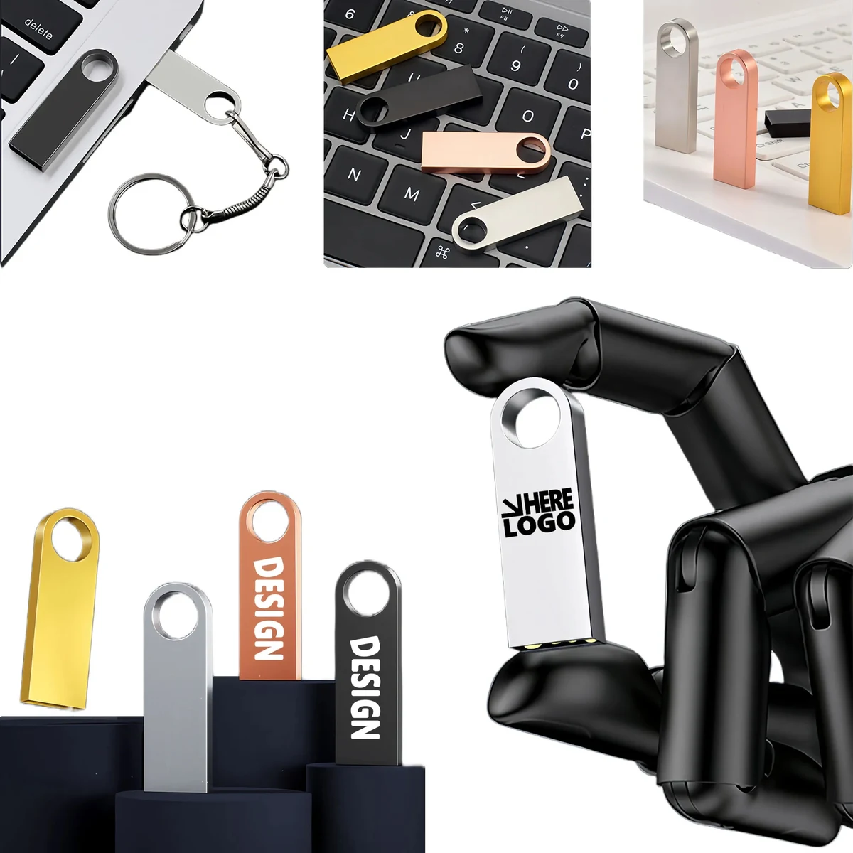High Speed Large Capacity Customizable USB Flash Drive 1