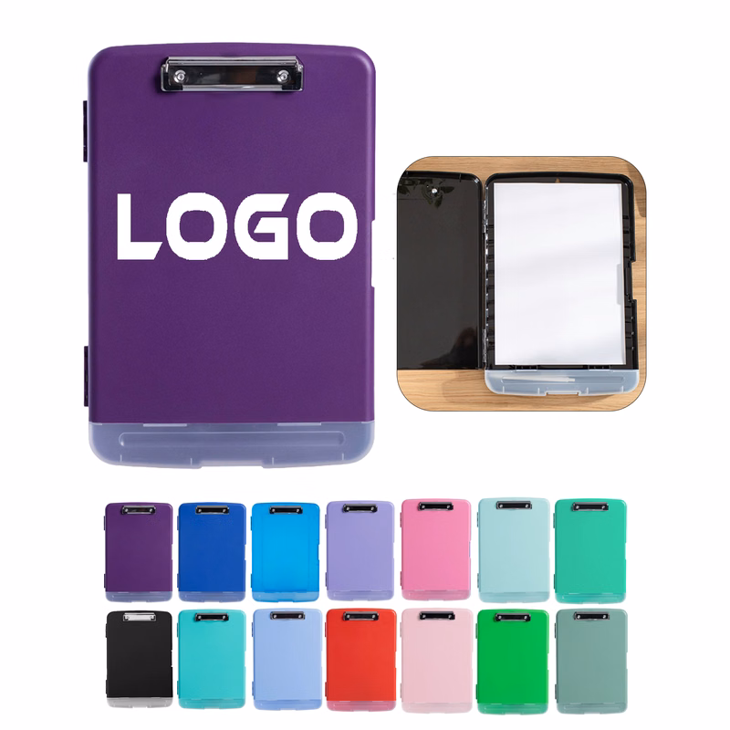 Plastic Storage Clipboard with Pen Holder