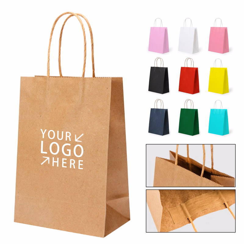 Kraft Paper Shopping Tote Bag