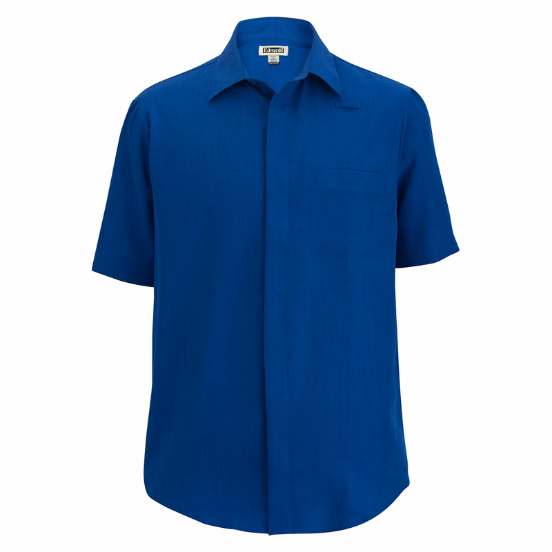 Batiste Ss Cafe Shirt W/Inset Pocket