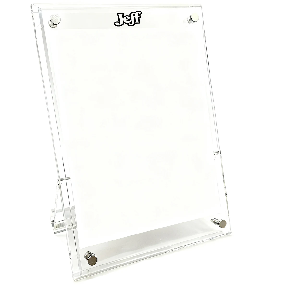 Custom Acrylic Clear Photo Frame 1