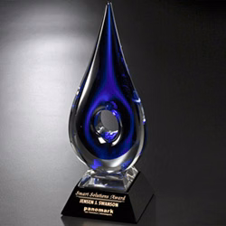 Blue Teardrop