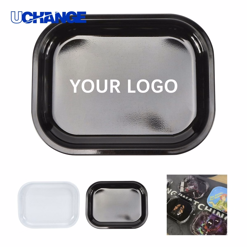 Metal Rolling Utility Tray with Full Color