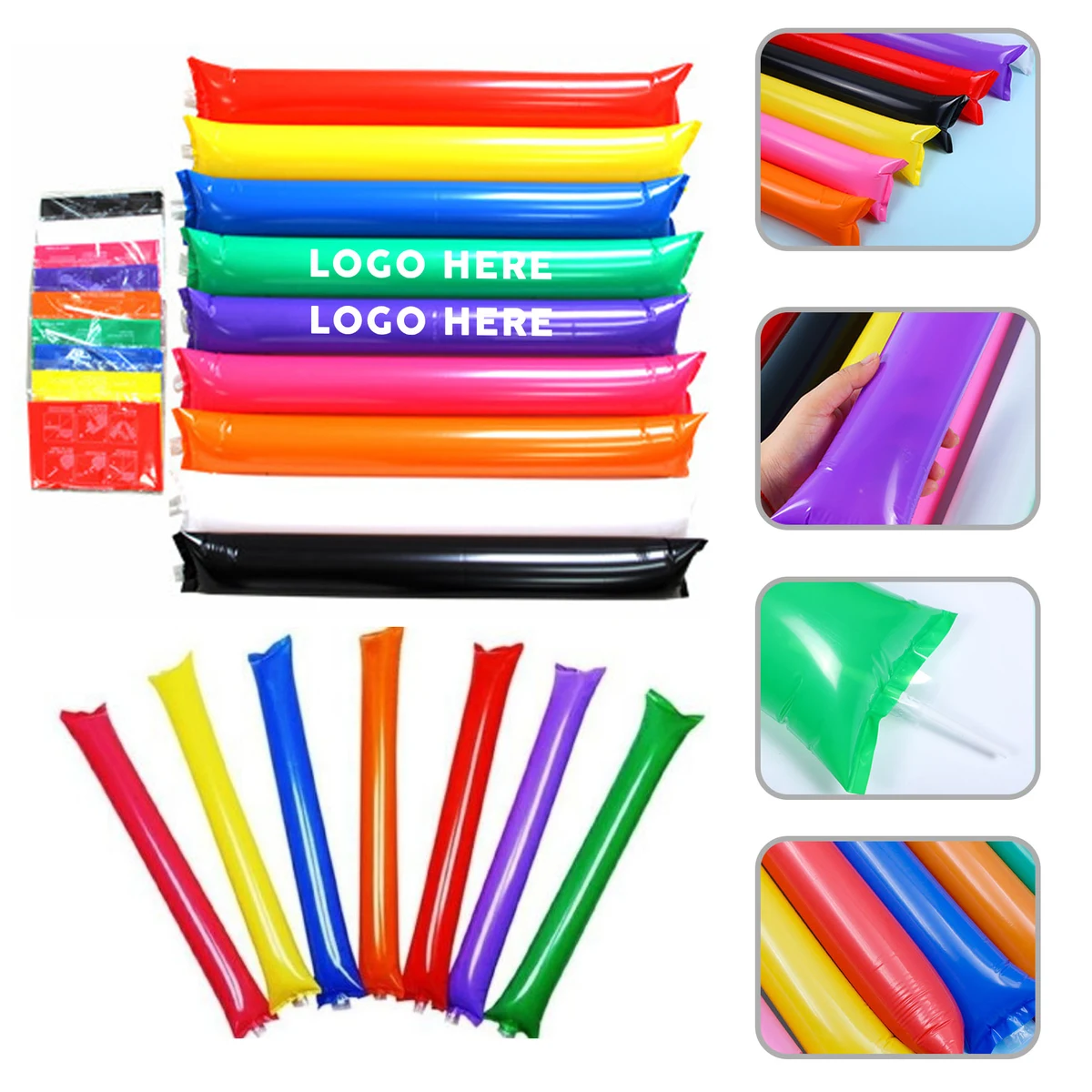 Inflatable Team Spirit Boom Stick Noisemaker 1