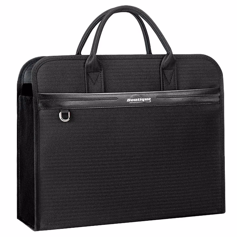 Large Capacity Briefcase Oxford Cloth Waterproof File Bag