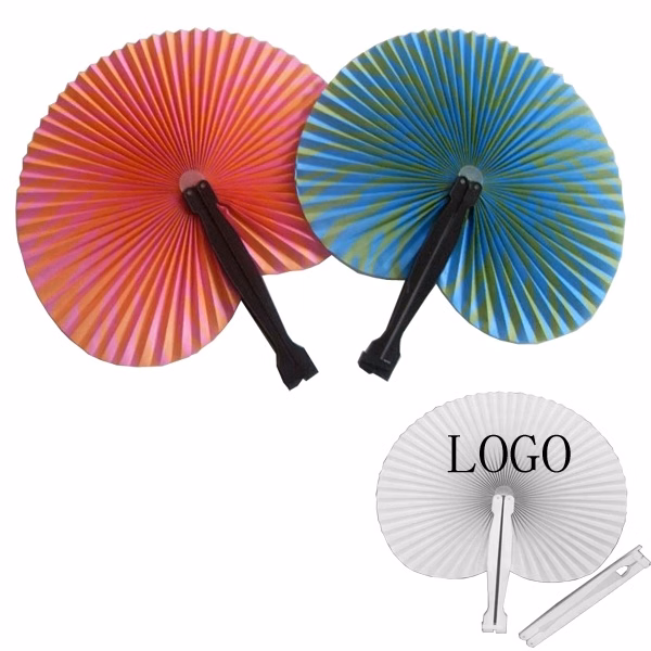 Round Shape Folding Fan