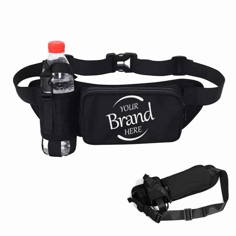 Waterproof Running Waist Pack With Bottle Holder