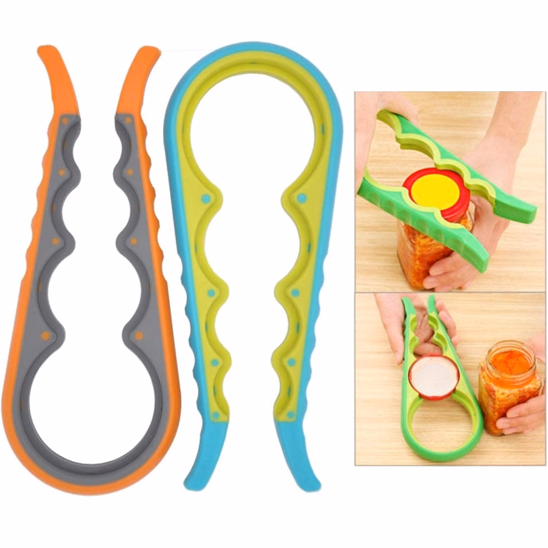 4 In 1 Multi Function Can Gripper Jar Bottle Openers