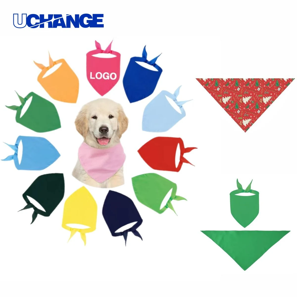 Full Color Sublimation Dog Bandana for Daily Use 1