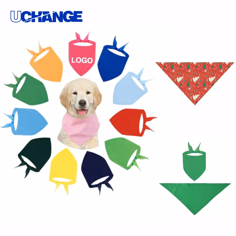 Full Color Sublimation Dog Bandana for Daily Use