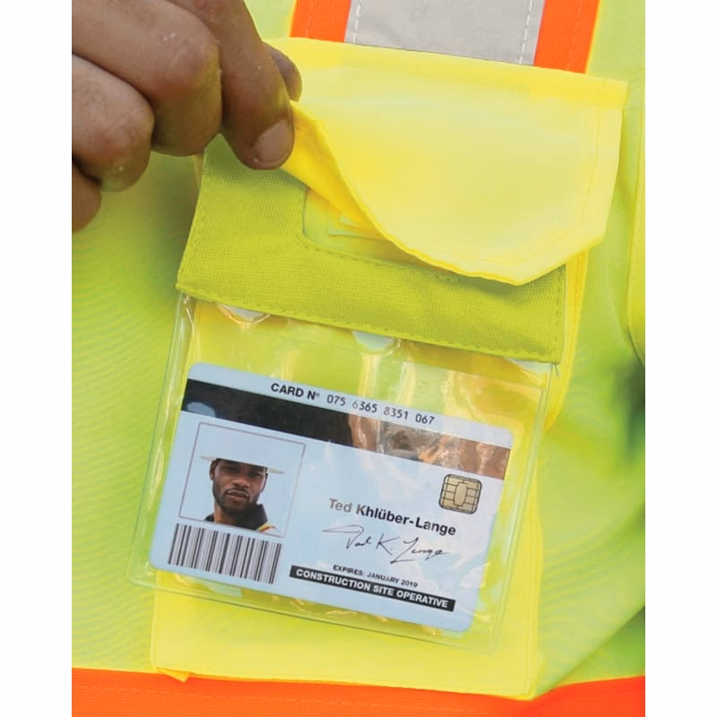 Kishigo Retractable Clear ID Pocket - RTCID