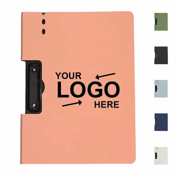 Custom 9.25 Inch Plastic Writing Board With Metal Clip — Professional Document Management