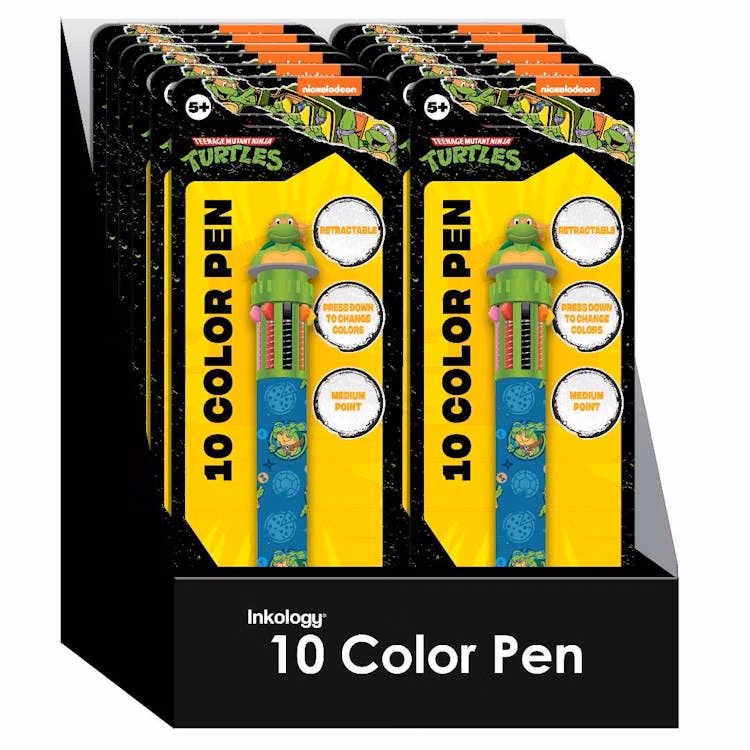 TMNT 10-Color Pens