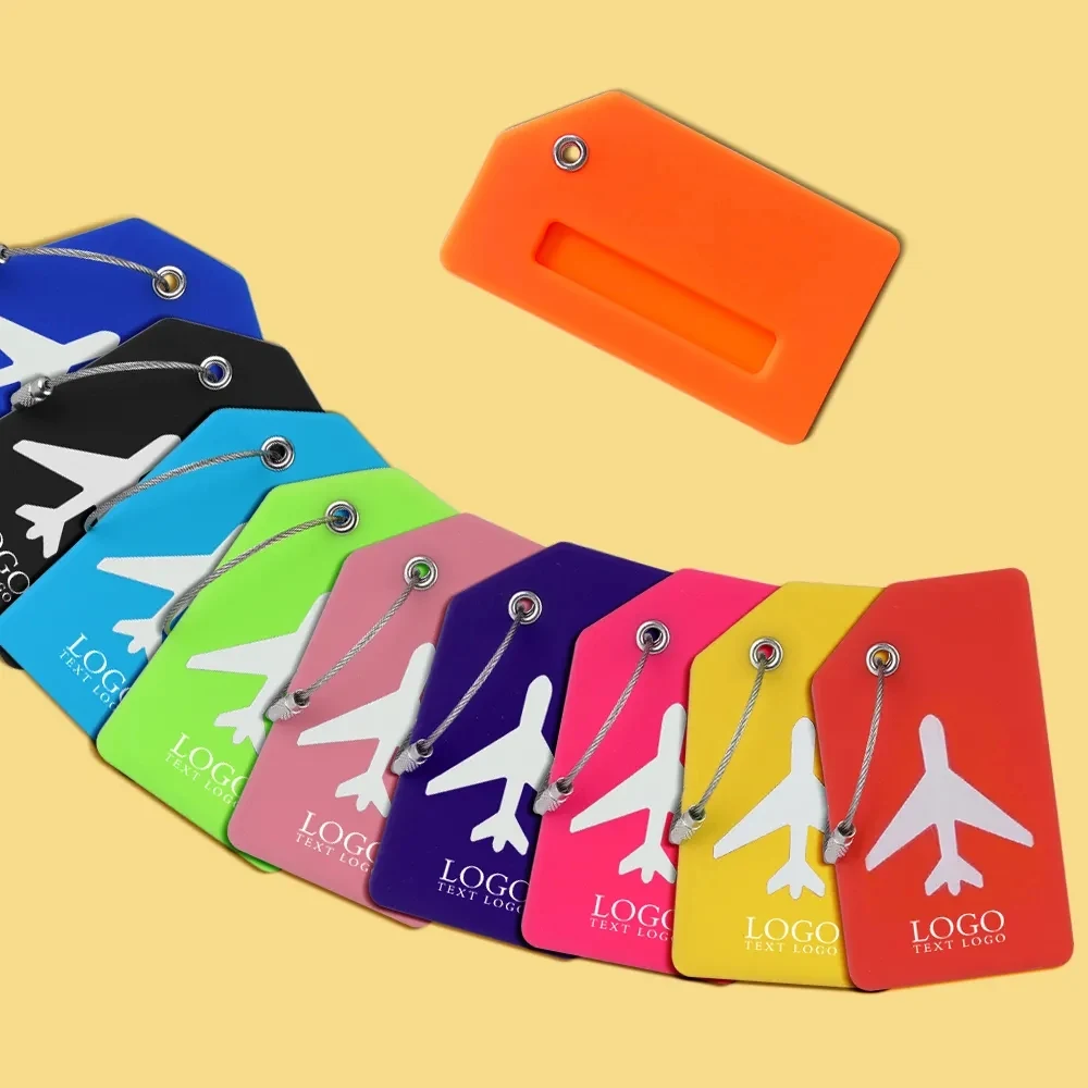 Silicone Airline Luggage Tag 1