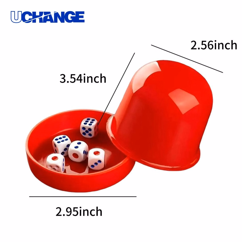 Compact Dice Cup Case for Travel Games