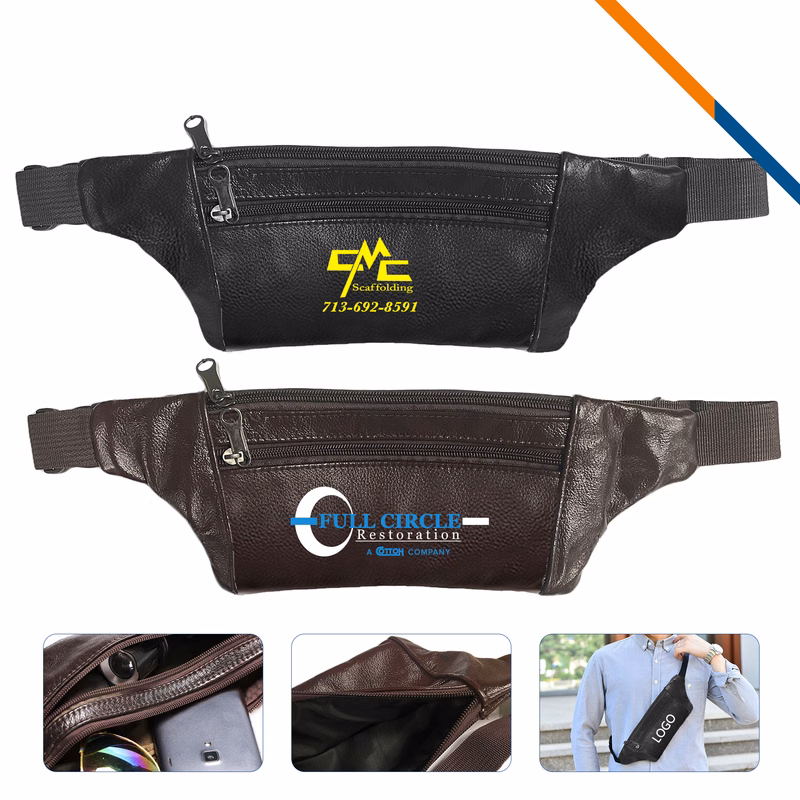 Slouch Leather Fanny Pack