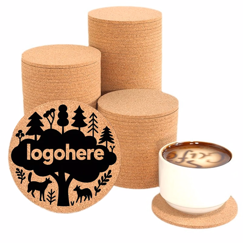 Biodegradable Pub Coaster Custom Logo