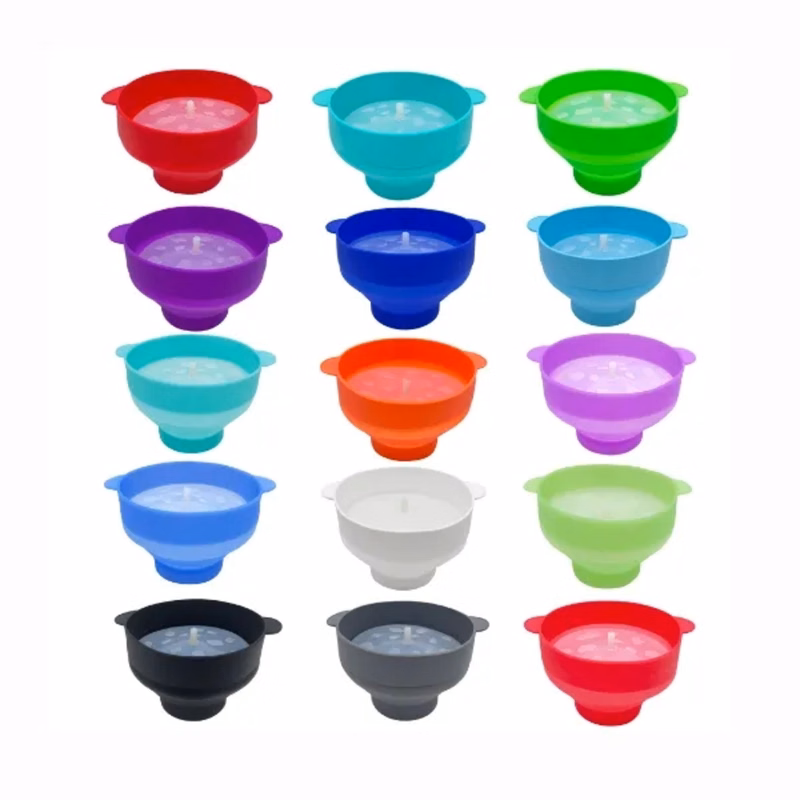 Collapsible Microwave Silicone Popcorn Bowl Maker