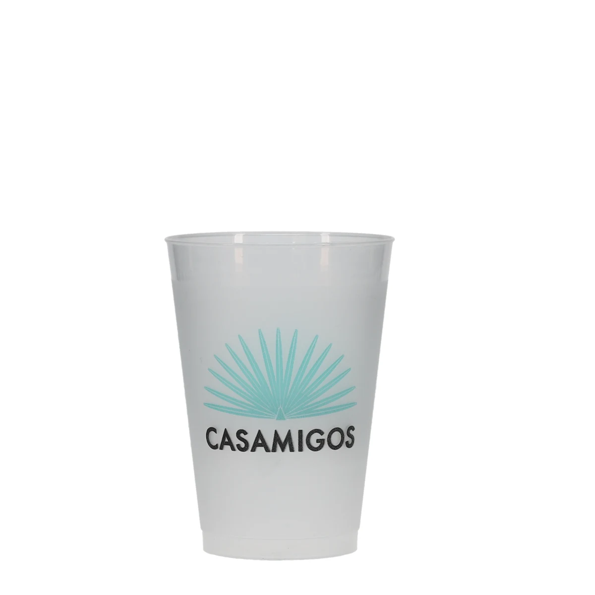 12 oz Frost-Flex Plastic Cup Frosted Hi-Speed Print 1