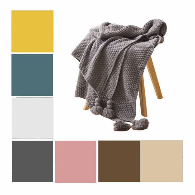 Tassel Throw Blanket
