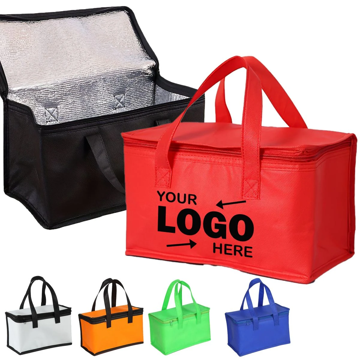 Oxford Cloth Reusable Square Insulated Bag 1