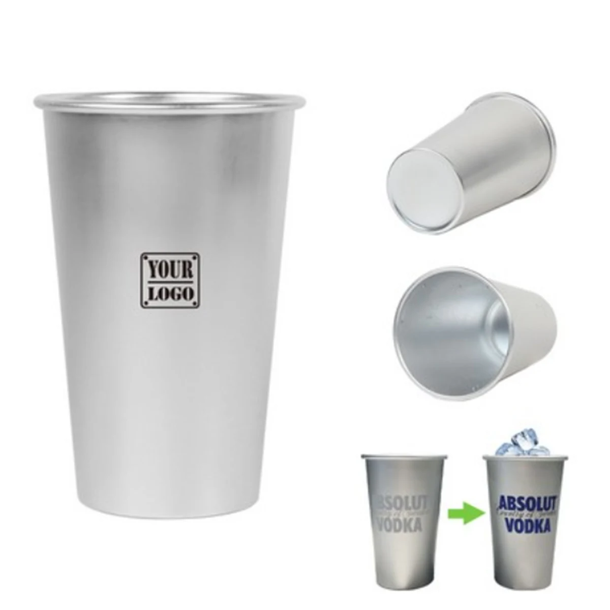 16 Oz. Color-Changing Aluminum Cup 1