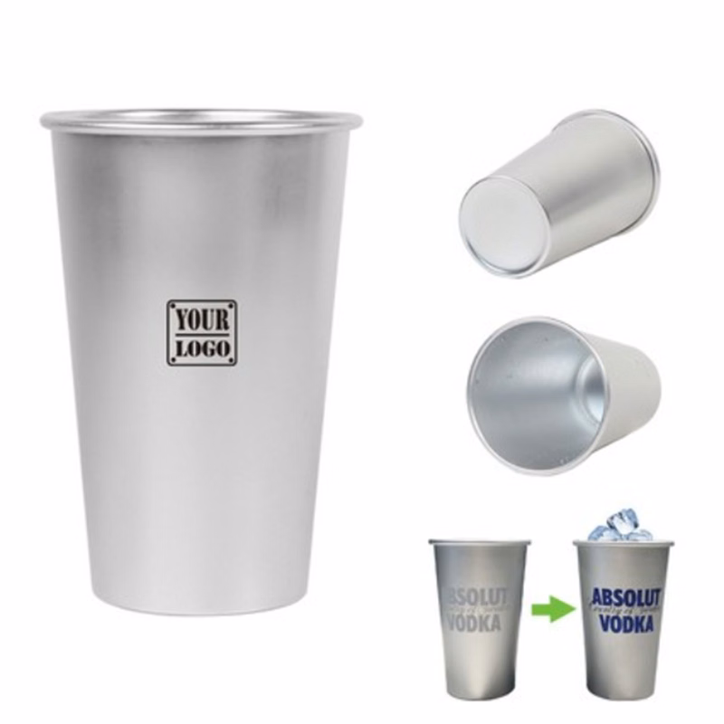 16 Oz. Color-Changing Aluminum Cup