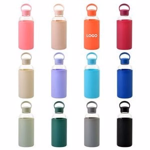 Sports Glass Water Bottle