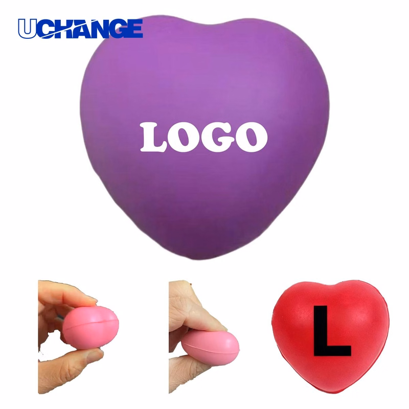 Heart Shaped Stress Ball for Office Relaxation