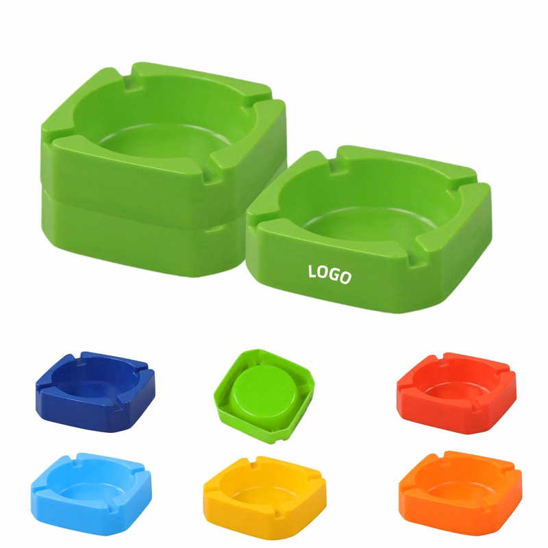 Plastic Tabletop Ashtray
