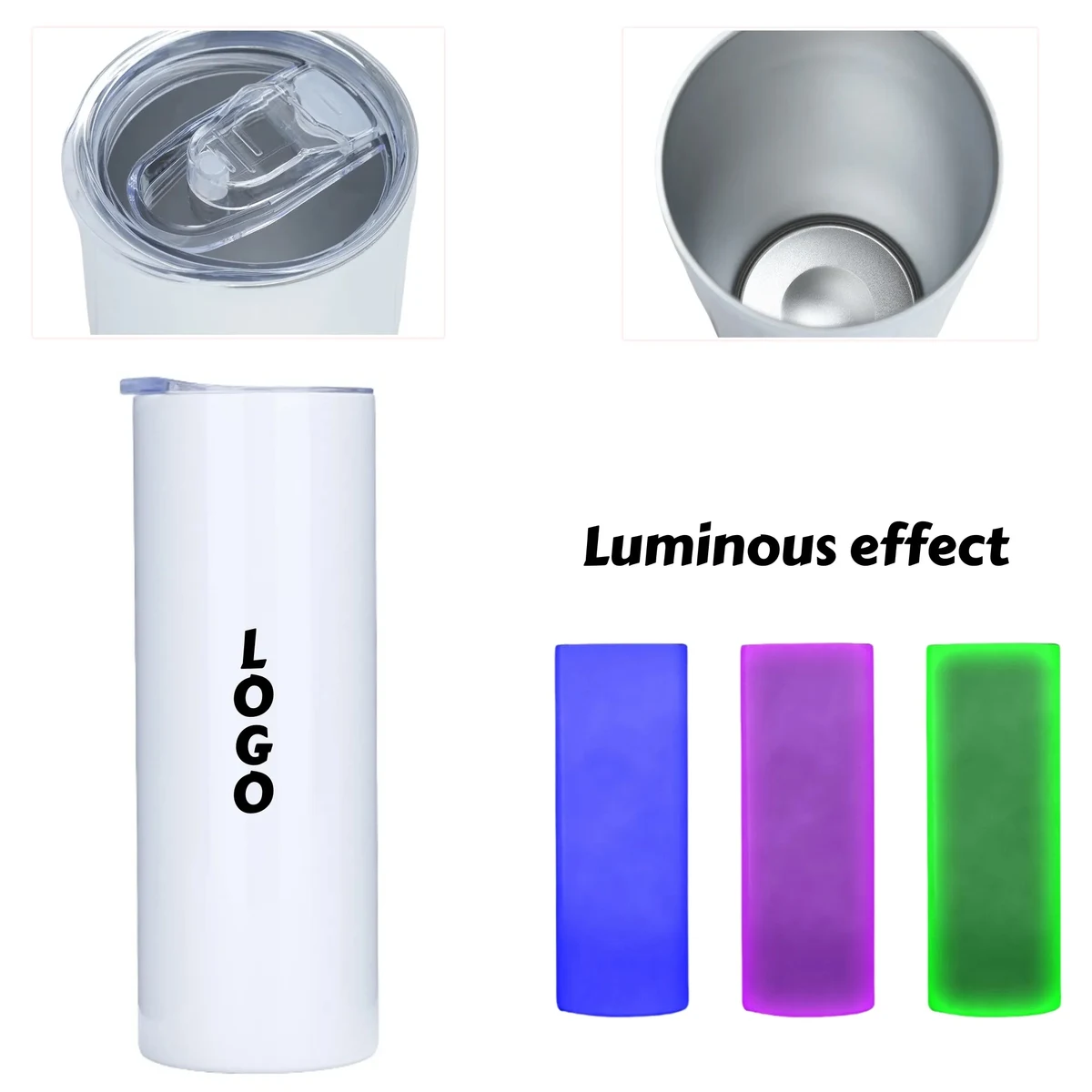 20oz Stainless Glow Tumbler Insulated Cup 1