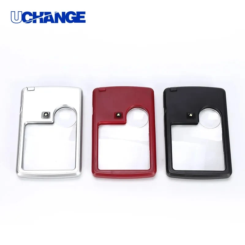 Card-Style Magnifying Glass with Light Tool for Travel 1