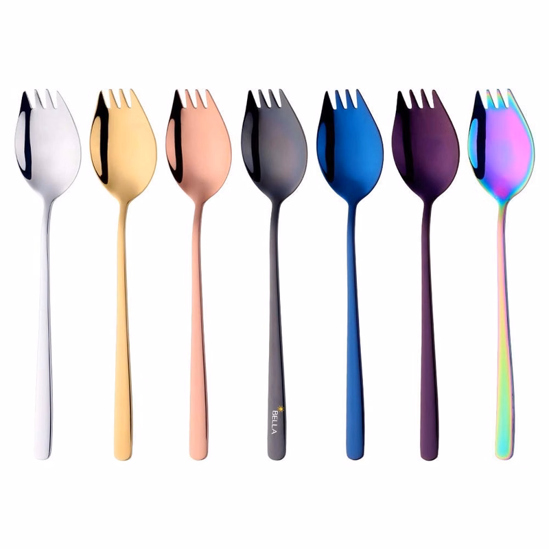 2 In 1 Spork Soup Tableware