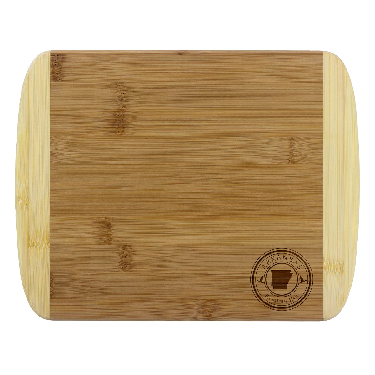 Arkansas State Stamp 2-Tone 11" Cutting Board 1