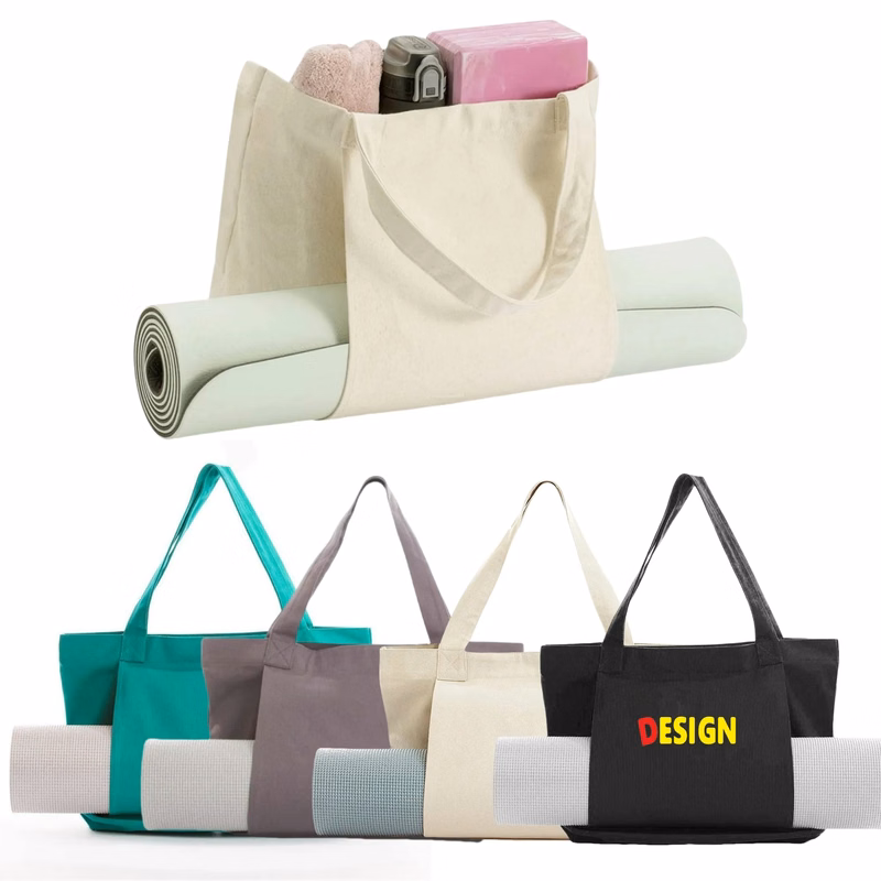 Multi-functional Yoga Canvas Tote Bag