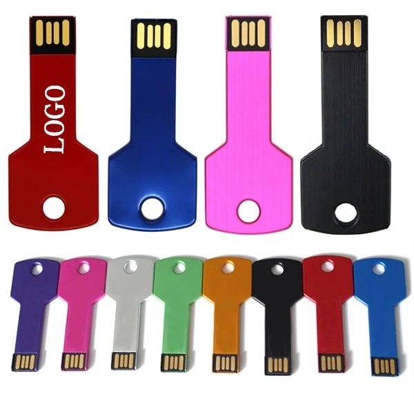 Key Shape 2GB Metal USB Flash Drive 1