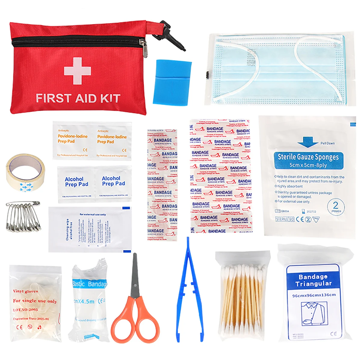 Deluxe Travel Size First Aid Kit 1