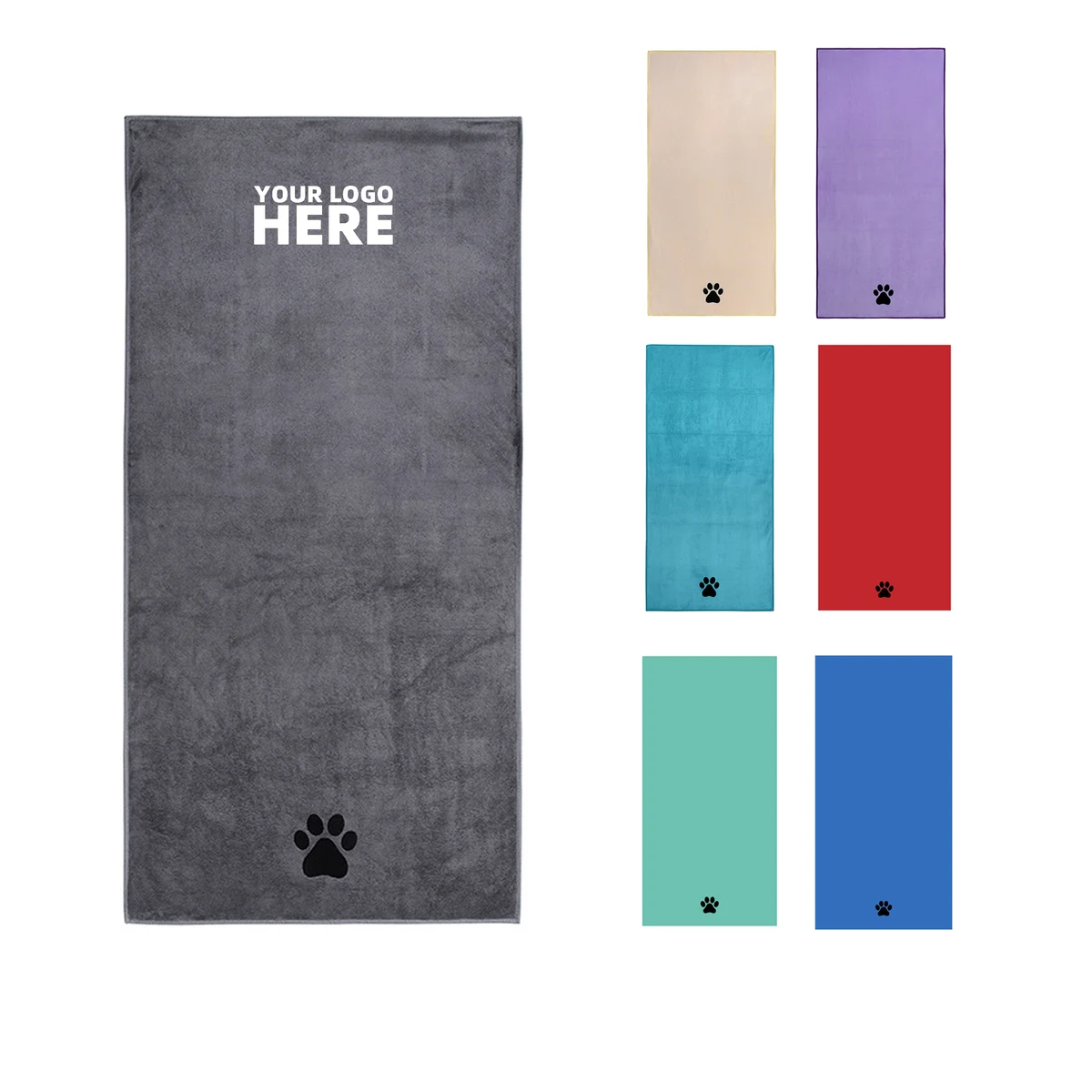 Quick Drying Dog Bath Towel 1
