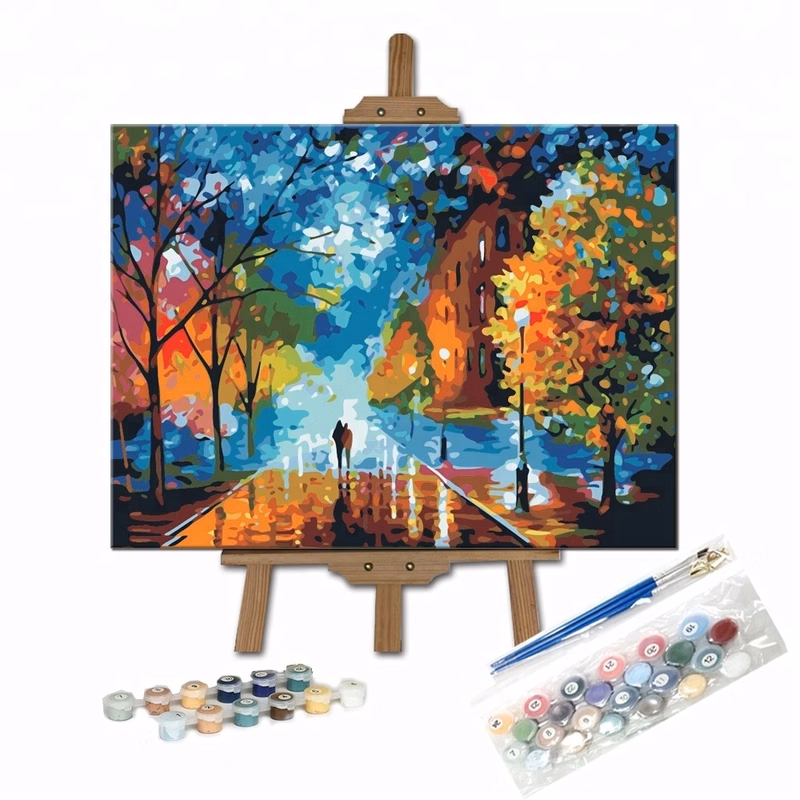 16x20 Inch Canvas Paint by Numbers