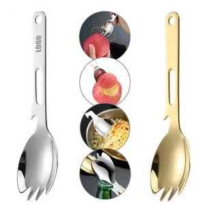 Versatile Stainless Steel 4 In 1 Spork Spoon Fork 1