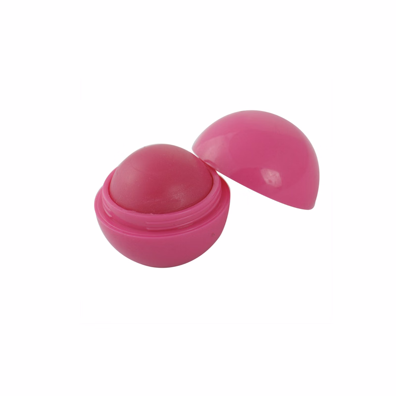 Round Moisturizing Lip Balm In Compact Sphere