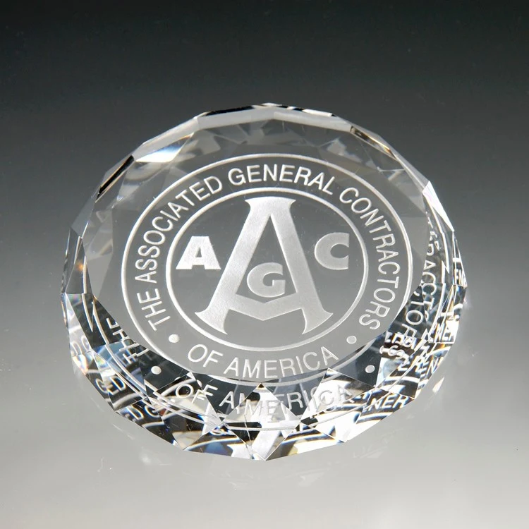 3" Round Paperweight 1