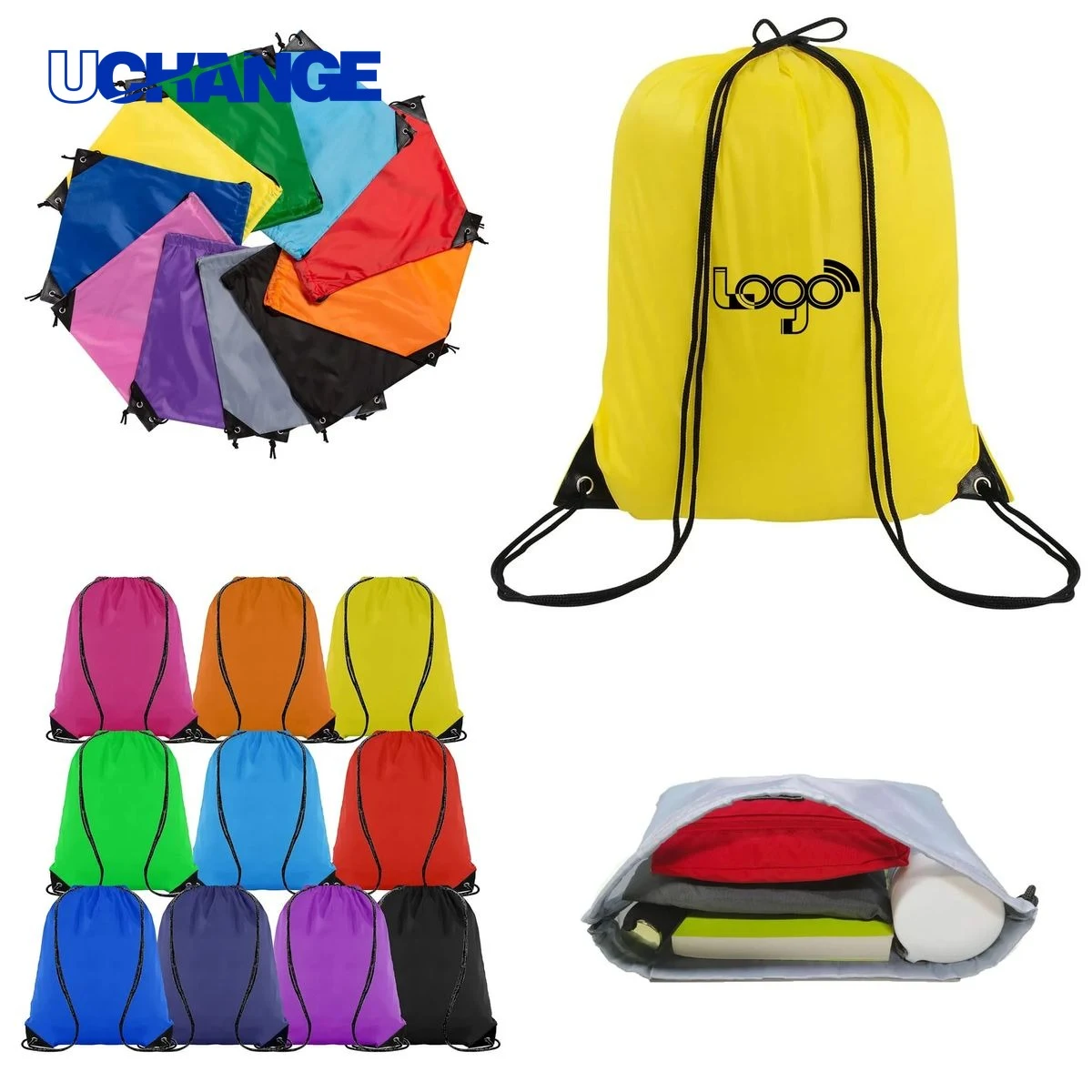 Sport Storage Drawstring Backpack Organizer 1