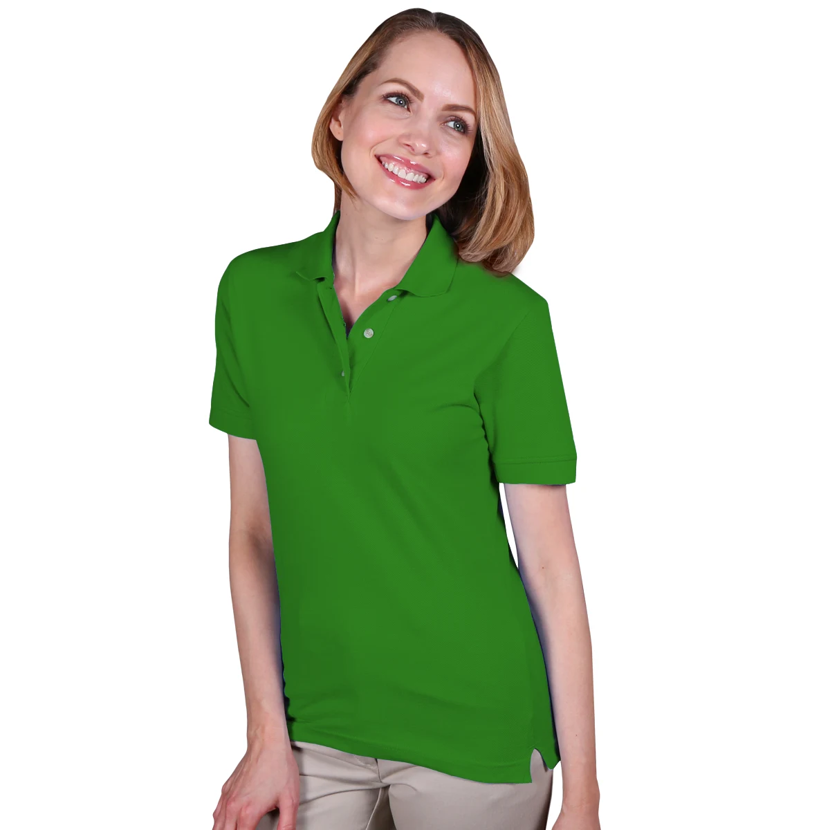 Ladies' Scotchgard Pique Polo 1