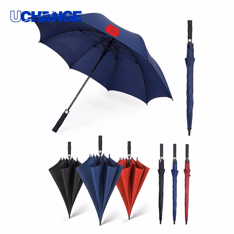 Stylish Golf Long Fiber Umbrella