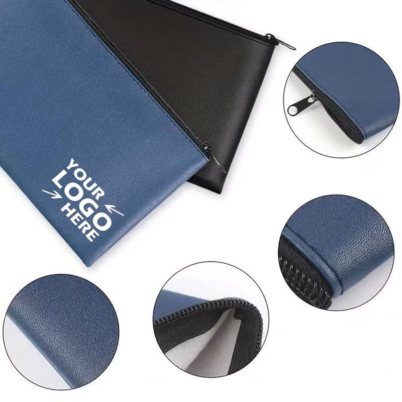 Premium Waterproof PU Zipper Money Pouch