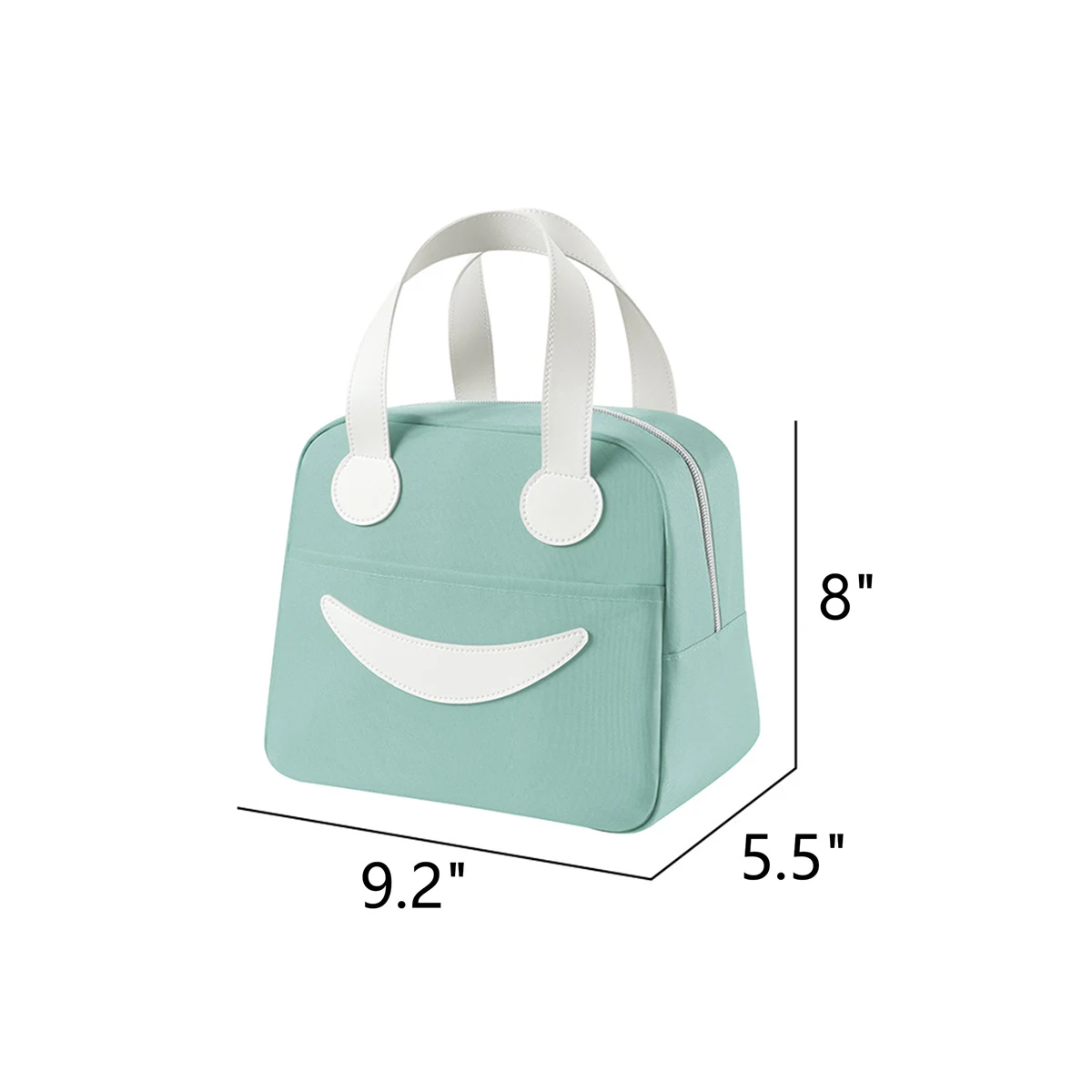 Oxford Cloth Insulated Tote with Aluminum Foil - Smiley Edition 1