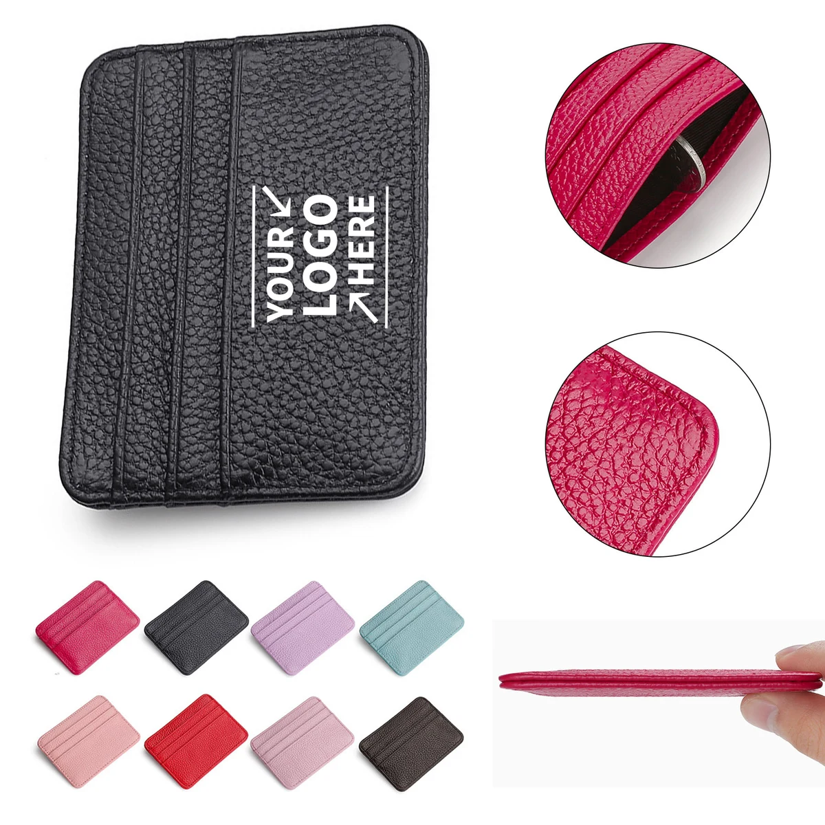 Leather Card Case Wallet 1