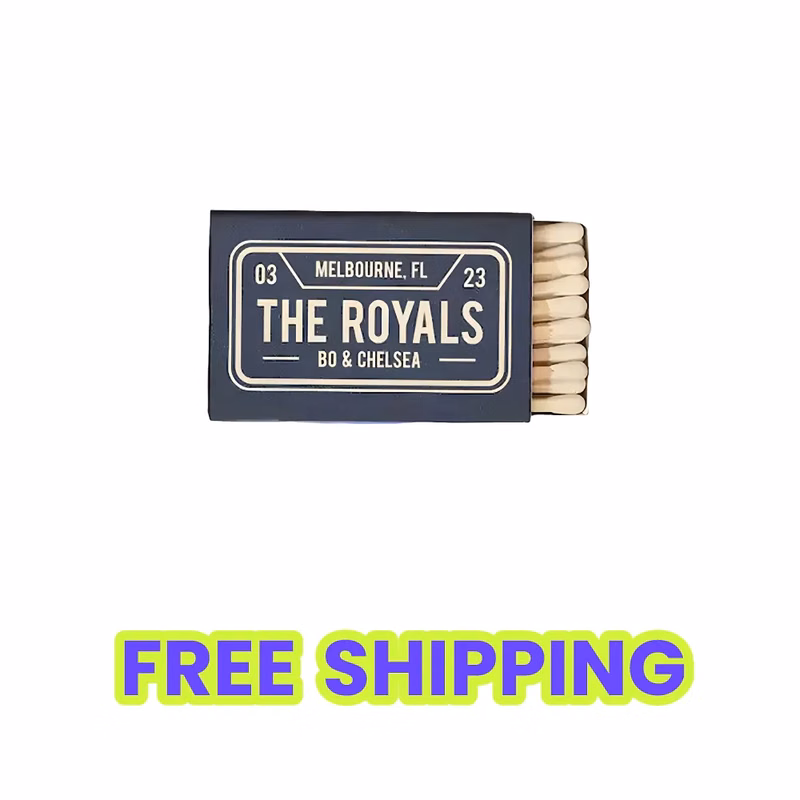 Wedding Favor Matchboxes