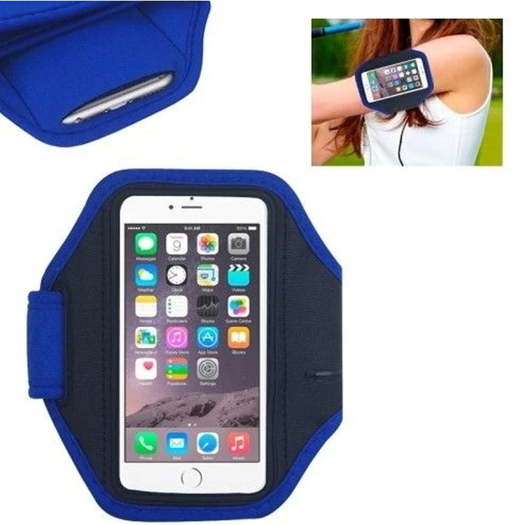 Vinyl with open cell foam insulation material Iphone 6 armband. sport phone armband 1